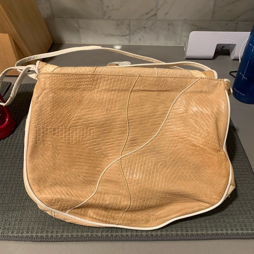 Vintage Patchwork Purse With Studs - image 6